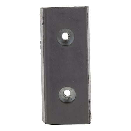 Vestil Black Hardened Molded Rubber Bumper 10 In 1 piece DBE-10-1